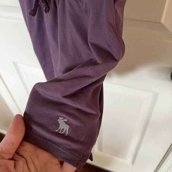 Abercrombie & Fitch Sleeveless Traveler Romper in Purple/Gray Size 13/14 - Picture 5 of 9